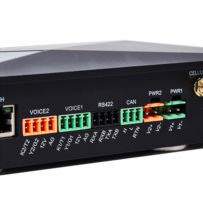 What is the significance of the wide-temperature design of industrial routers for applications in extreme environments?
